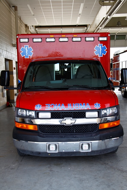 Ambulance Bumper View